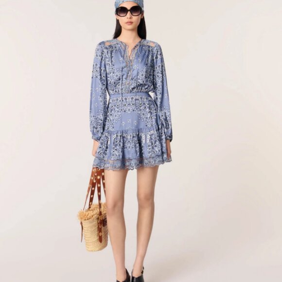 Maje Dresses & Skirts - maje Short patterned floaty dress